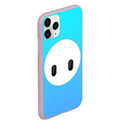 Чехол iPhone 11 Pro матовый Fall Guy blue, цвет: 3D-розовый — фото 2