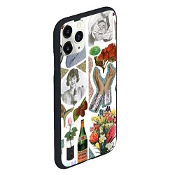 Чехол iPhone 11 Pro матовый Underground vanguard pattern fashion 2088, цвет: 3D-черный — фото 2