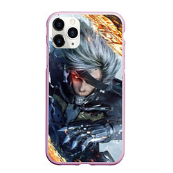 Чехол iPhone 11 Pro матовый Metal Gear Rising: Revengeance, цвет: 3D-розовый