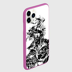 Чехол iPhone 11 Pro матовый Metal Gear Rising: Revengeance, цвет: 3D-фиолетовый — фото 2