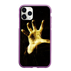 Чехол iPhone 11 Pro матовый System of a Down дебютный альбом, цвет: 3D-фиолетовый