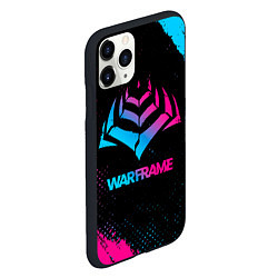 Чехол iPhone 11 Pro матовый Warframe Neon Gradient, цвет: 3D-черный — фото 2