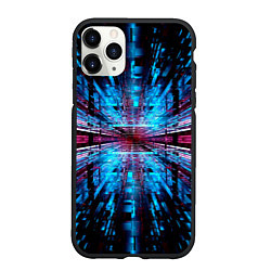 Чехол iPhone 11 Pro матовый THE INFINITY TUNNEL, цвет: 3D-черный