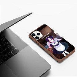Чехол iPhone 11 Pro матовый Love is war Госпожа Кагуя - Синомия, цвет: 3D-коричневый — фото 2
