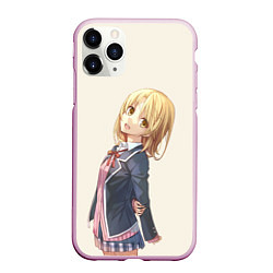 Чехол iPhone 11 Pro матовый Ироха Ишики OreGairu, цвет: 3D-розовый