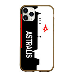 Чехол iPhone 11 Pro матовый ASTRALIS ЗВЕЗДА, цвет: 3D-коричневый