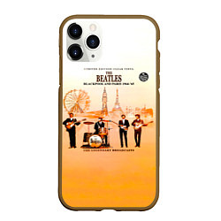 Чехол iPhone 11 Pro матовый The Beatles Blackpool And Paris 1964-65