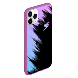 Чехол iPhone 11 Pro матовый Хвост феи - neon, цвет: 3D-фиолетовый — фото 2