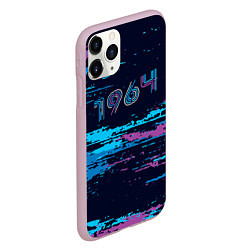 Чехол iPhone 11 Pro матовый 1964 год рождения - НЕОН, цвет: 3D-розовый — фото 2
