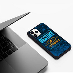 Чехол iPhone 11 Pro матовый Игра Destiny: PRO Gaming, цвет: 3D-черный — фото 2