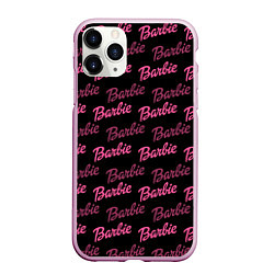 Чехол iPhone 11 Pro матовый Barbie - Барби, цвет: 3D-розовый