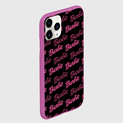 Чехол iPhone 11 Pro матовый Barbie - Барби, цвет: 3D-фиолетовый — фото 2