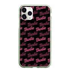 Чехол iPhone 11 Pro матовый Barbie - Барби, цвет: 3D-салатовый