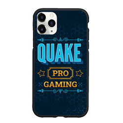 Чехол iPhone 11 Pro матовый Игра Quake: pro gaming, цвет: 3D-черный