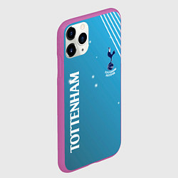Чехол iPhone 11 Pro матовый Тоттенхэм хотспур Абстракция, цвет: 3D-фиолетовый — фото 2