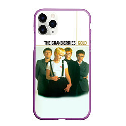 Чехол iPhone 11 Pro матовый Gold - The Cranberries, цвет: 3D-фиолетовый