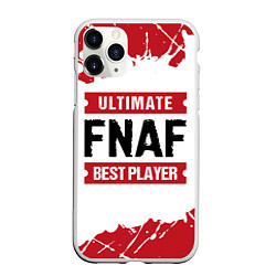 Чехол iPhone 11 Pro матовый FNAF: Best Player Ultimate, цвет: 3D-белый