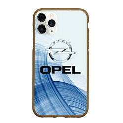 Чехол iPhone 11 Pro матовый Opel - logo