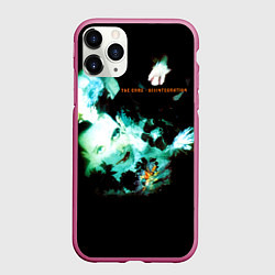 Чехол iPhone 11 Pro матовый Disintegration - The Cure, цвет: 3D-малиновый