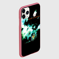 Чехол iPhone 11 Pro матовый Disintegration - The Cure, цвет: 3D-малиновый — фото 2