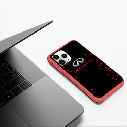 Чехол iPhone 11 Pro матовый Infinity sport, цвет: 3D-красный — фото 2