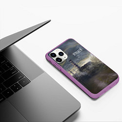 Чехол iPhone 11 Pro матовый STALKER Саркофаг, цвет: 3D-фиолетовый — фото 2