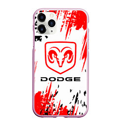 Чехол iPhone 11 Pro матовый Dodge - краска