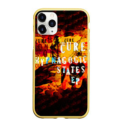 Чехол iPhone 11 Pro матовый Hypnagogic States - The Cure, цвет: 3D-желтый