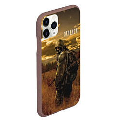 Чехол iPhone 11 Pro матовый STALKER В Поле, цвет: 3D-коричневый — фото 2