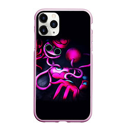 Чехол iPhone 11 Pro матовый Мамочка длинные ноги: Поппи Плейтайм, цвет: 3D-розовый