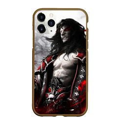 Чехол iPhone 11 Pro матовый Опасный Алукард - Castlevania, цвет: 3D-коричневый