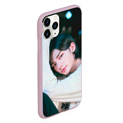 Чехол iPhone 11 Pro матовый Hyunjin Mixtape Oh, цвет: 3D-розовый — фото 2