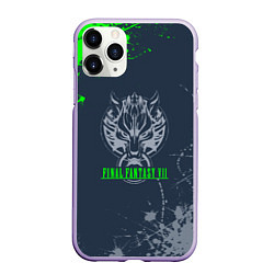 Чехол iPhone 11 Pro матовый Final Fantasy Краска, цвет: 3D-светло-сиреневый