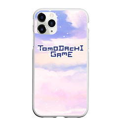 Чехол iPhone 11 Pro матовый Tomodachi Game sky clouds, цвет: 3D-белый