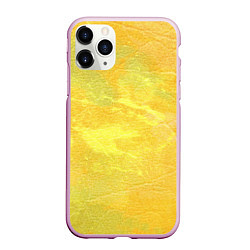 Чехол iPhone 11 Pro матовый Осенние краски, цвет: 3D-розовый