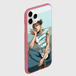 Чехол iPhone 11 Pro матовый Рохан Кишибе - художник, цвет: 3D-малиновый — фото 2