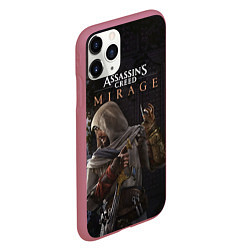 Чехол iPhone 11 Pro матовый Скрытый Басим Assassins creed mirage, цвет: 3D-малиновый — фото 2