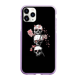 Чехол iPhone 11 Pro матовый Youll be fine, цвет: 3D-сиреневый