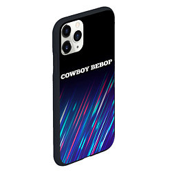 Чехол iPhone 11 Pro матовый Cowboy Bebop stream, цвет: 3D-черный — фото 2