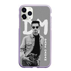 Чехол iPhone 11 Pro матовый Dave Gahan - Depeche Mode, цвет: 3D-светло-сиреневый