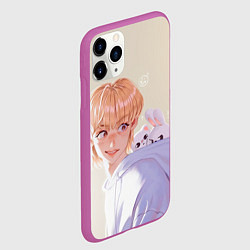 Чехол iPhone 11 Pro матовый SKZOO Felix Jinniret Leebit, цвет: 3D-фиолетовый — фото 2