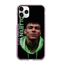 Чехол iPhone 11 Pro матовый NILETTO -Данил Прытков, цвет: 3D-розовый