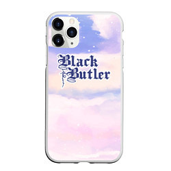 Чехол iPhone 11 Pro матовый Black Butler sky clouds