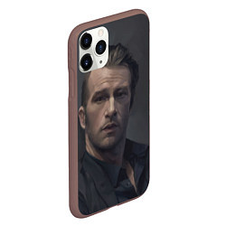 Чехол iPhone 11 Pro матовый Джозеф Алоизиус Миллер арт, цвет: 3D-коричневый — фото 2