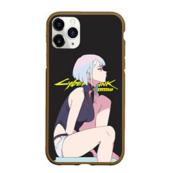 Чехол iPhone 11 Pro матовый Sweet Lucy, цвет: 3D-коричневый