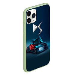Чехол iPhone 11 Pro матовый Citroen DS Spirit Concept, цвет: 3D-салатовый — фото 2