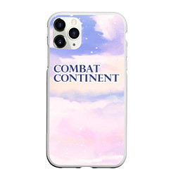 Чехол iPhone 11 Pro матовый Combat Continent sky clouds