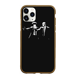 Чехол iPhone 11 Pro матовый Cowboy bebop, цвет: 3D-коричневый