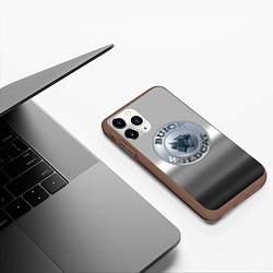 Чехол iPhone 11 Pro матовый Buick Wildcat - emblem, цвет: 3D-коричневый — фото 2