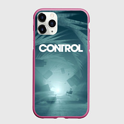 Чехол iPhone 11 Pro матовый Аномалия в бюро, цвет: 3D-малиновый